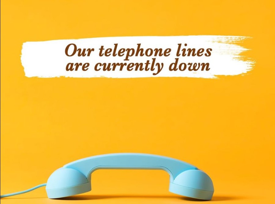 Temporary Phone Line Disruption
